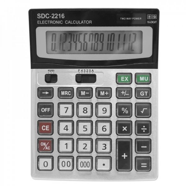 КАЛЬКУЛЯТОР SDC-2216