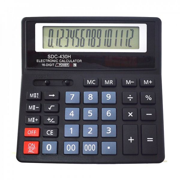 КАЛЬКУЛЯТОР SDC-430H